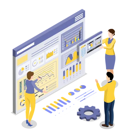 Analyse commerciale  Illustration