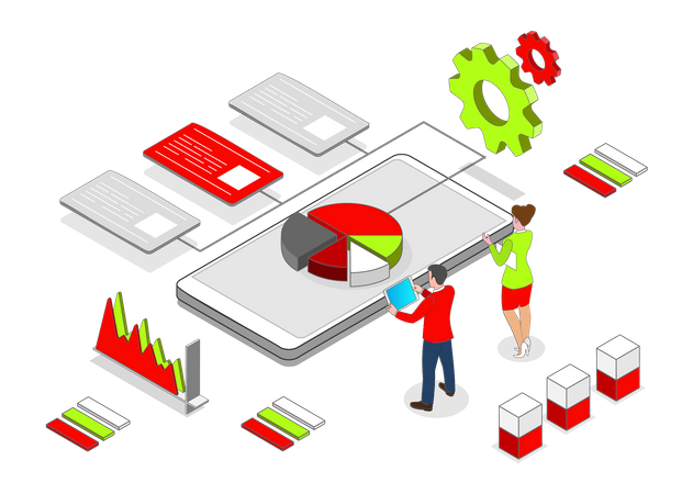 Analyse commerciale  Illustration