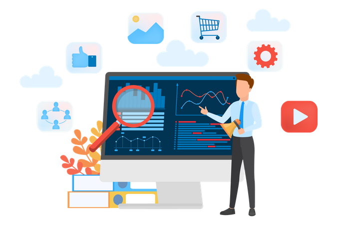 Analyse commerciale  Illustration