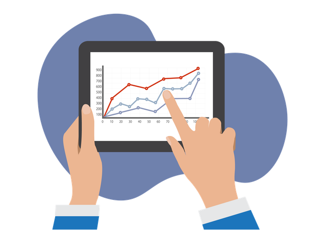 Analyse commerciale  Illustration