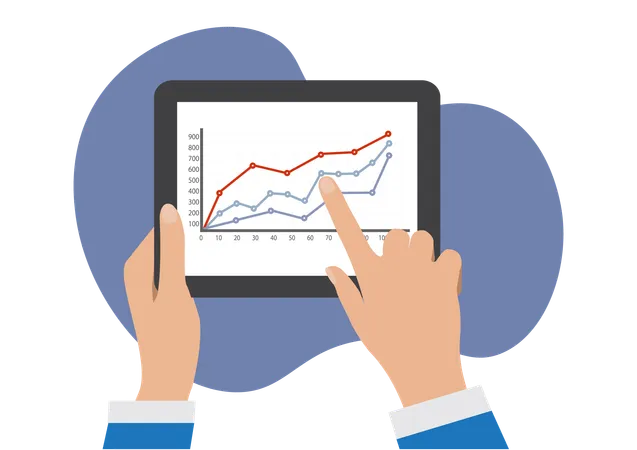 Analyse commerciale  Illustration