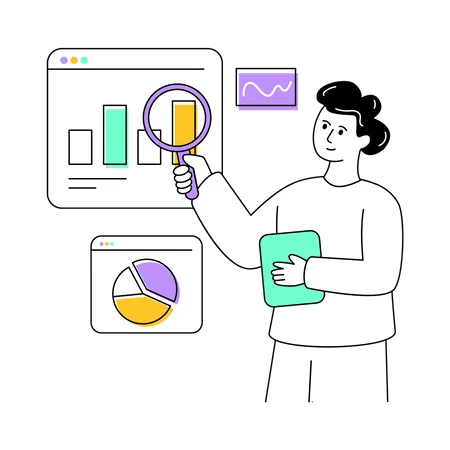 Analyse commerciale  Illustration