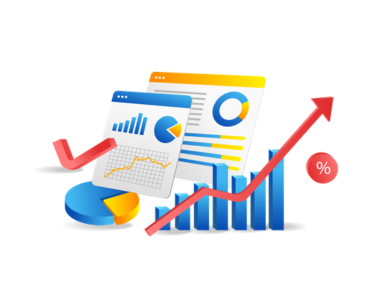 Analyse commerciale  Illustration