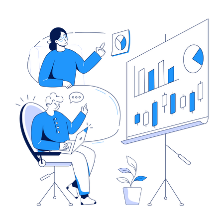 Analyse commerciale  Illustration