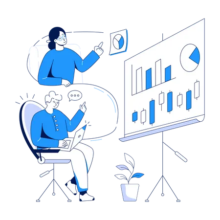 Analyse commerciale  Illustration