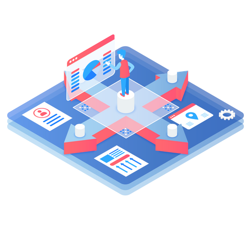 Analyse commerciale  Illustration