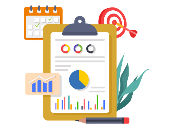 Analyse commerciale  Illustration