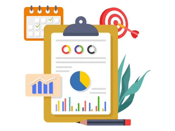 Analyse commerciale  Illustration