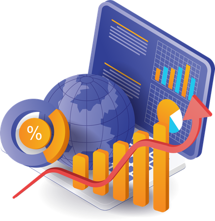 Gestion des données d'analyse commerciale  Illustration