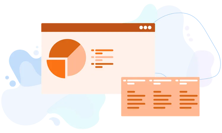 Présentation d'analyse commerciale  Illustration