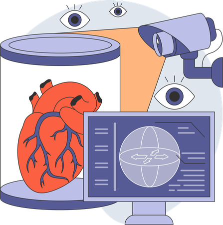 Analyse cardiaque  Illustration