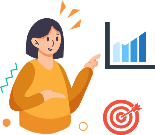 Analyse des cibles de marketing numérique  Illustration