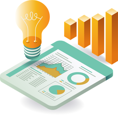 Gestion des données d'analyse commerciale  Illustration