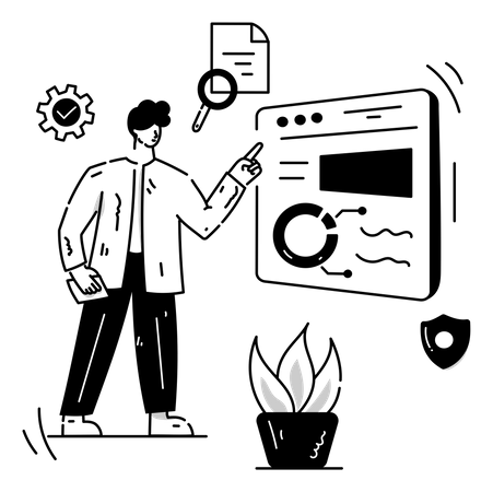 Analyse commerciale  Illustration