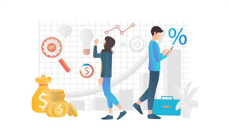 Croissance de l'analyse  Illustration