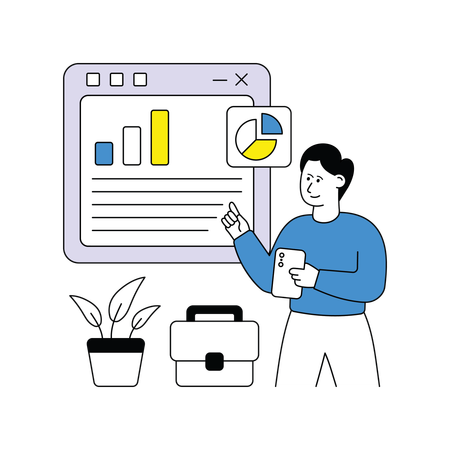 Analyse commerciale  Illustration