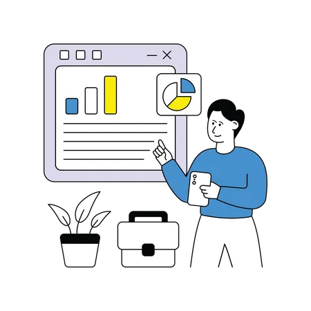 Analyse commerciale  Illustration