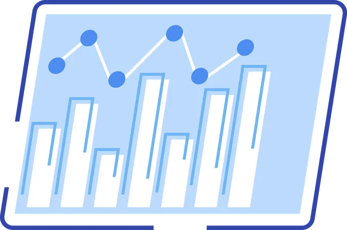 Analyse et croissance d'entreprise  Illustration