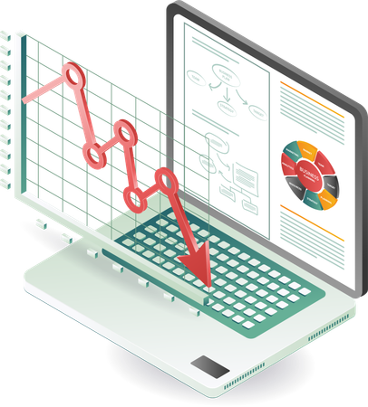 Analyse commerciale La gestion informatique décline  Illustration