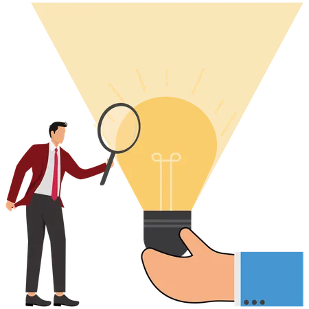 Analyse d'affaires pour trouver des solutions  Illustration