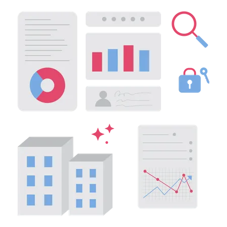 Analyse commerciale  Illustration