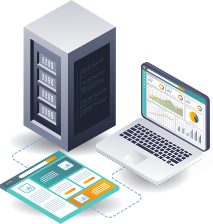 Analyse de la conception Web des serveurs informatiques  Illustration