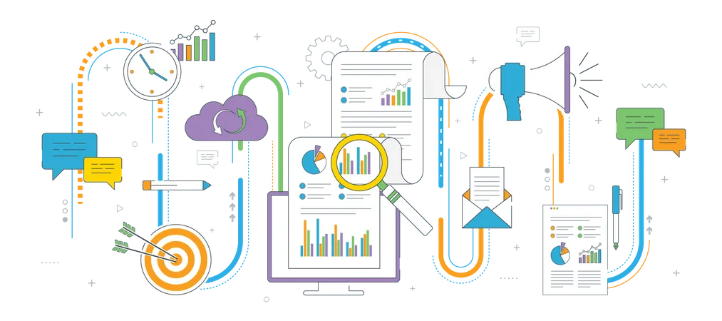 Analyse de documents commerciaux  Illustration