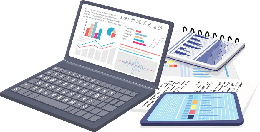 Analyse des données commerciales  Illustration