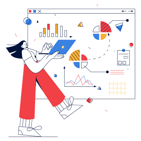 Analyse des données commerciales  Illustration