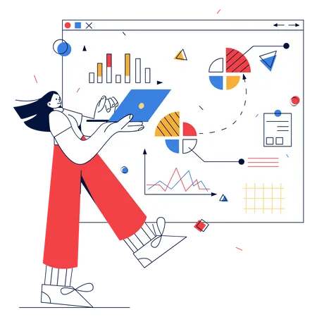 Analyse des données commerciales  Illustration