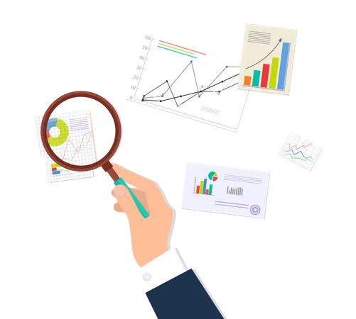 Analyse des données commerciales  Illustration