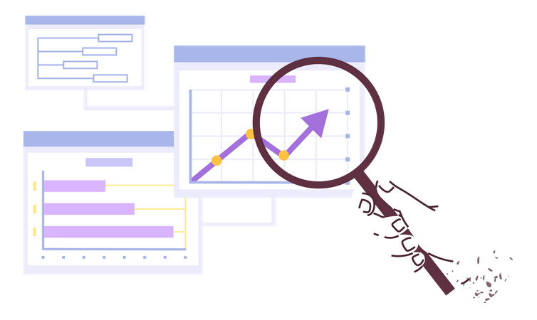 Analyse des données commerciales  Illustration