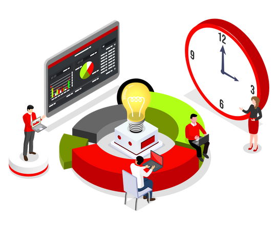 Analyse des données commerciales  Illustration