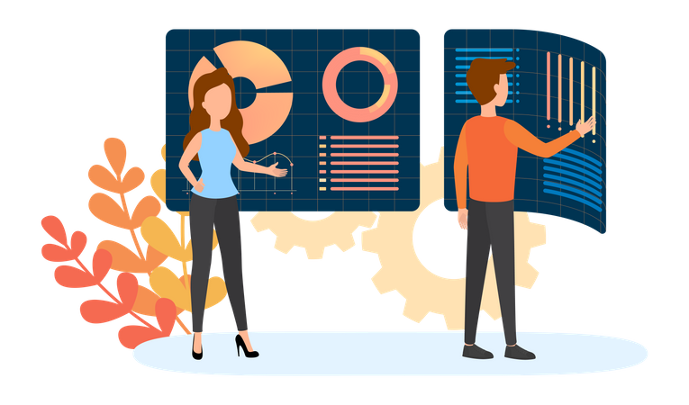 Analyse des données commerciales  Illustration