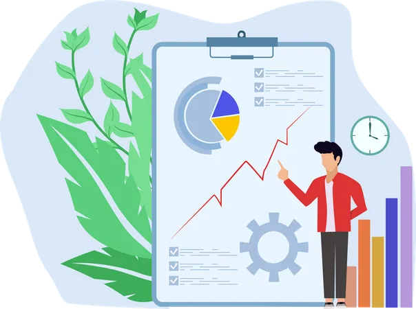 Analyse des données commerciales  Illustration