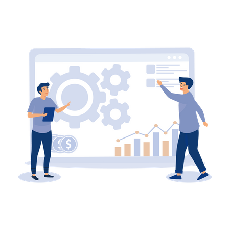 Analyse des données commerciales  Illustration