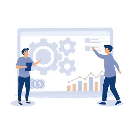 Analyse des données commerciales  Illustration