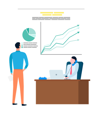 Analyse des données commerciales  Illustration