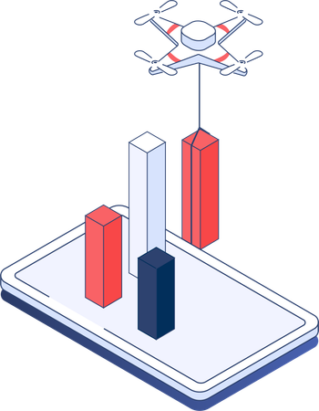 Analyse de données en ligne  Illustration