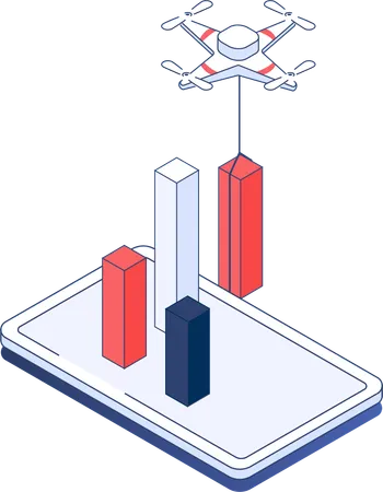 Analyse de données en ligne  Illustration