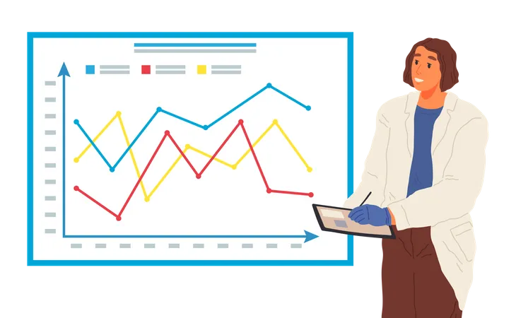 Analyse de données et recherche de statistiques  Illustration