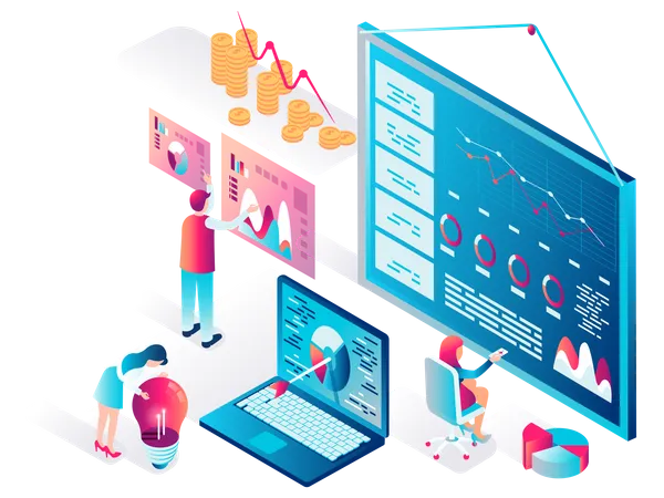 Analyse de données statistiques  Illustration