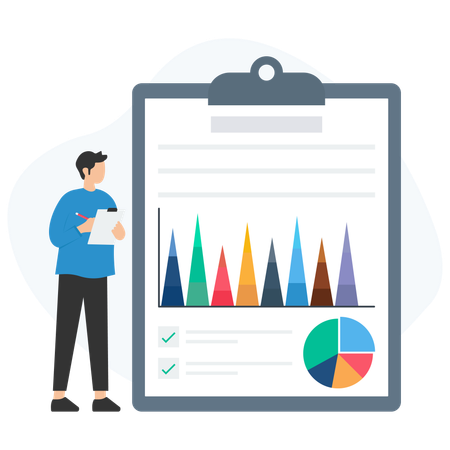 Analyse des déclarations d'entreprise  Illustration