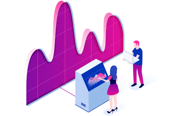 Analyse de marché  Illustration