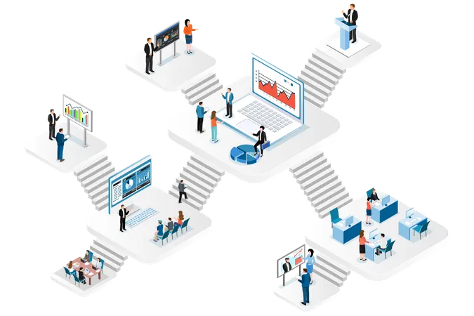 Analyse de marché  Illustration