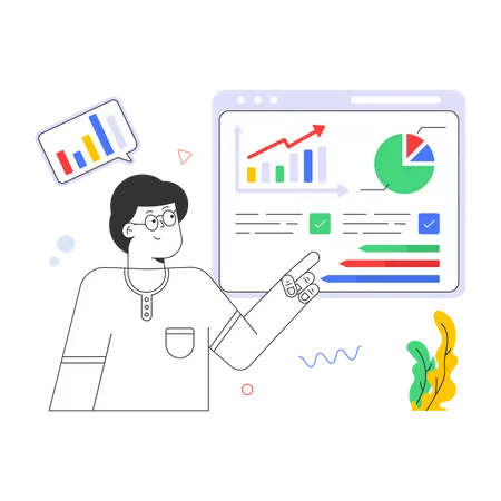 Analyse de marché  Illustration