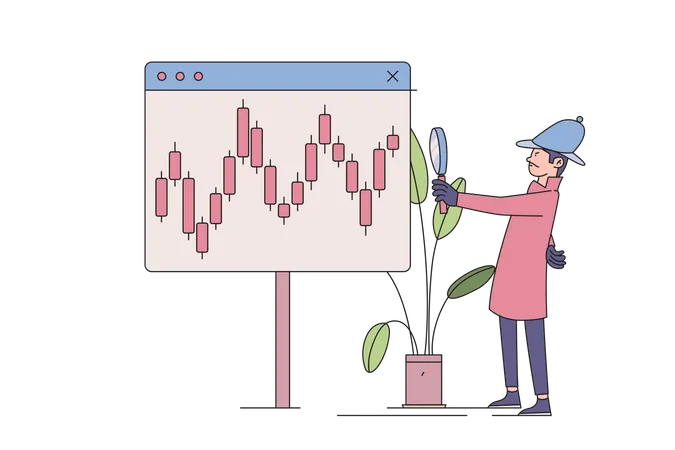 Analyse de marché  Illustration