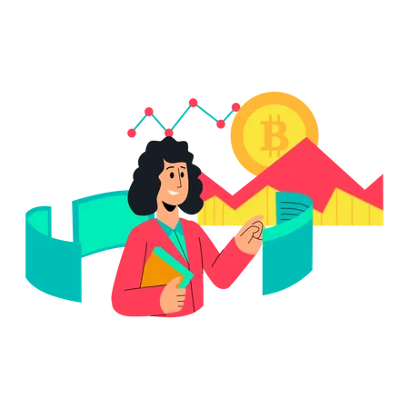 Analyse de crypto-monnaie  Illustration