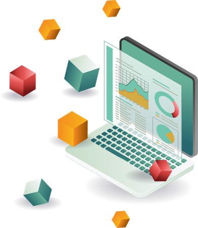 Analyse des performances commerciales de la technologie Blockchain  Illustration