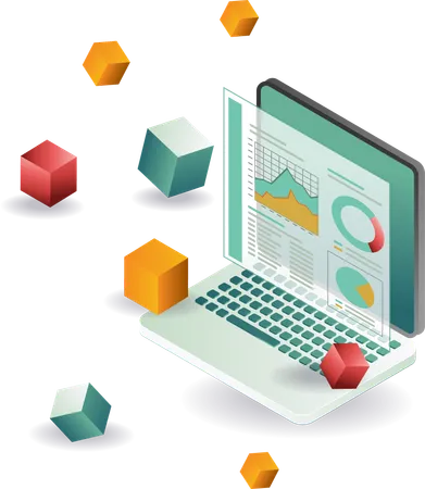 Analyse des performances commerciales de la technologie Blockchain  Illustration